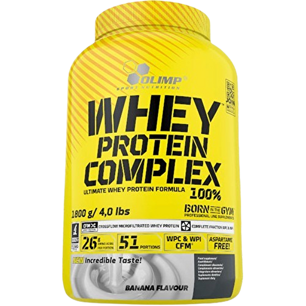 Olimp Whey Protein Complex 1800 GR Muz Aromalı