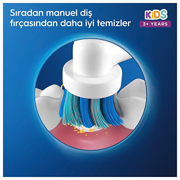 Oral-B D100 Vitality Lightyear Özel Seri Çocuklar İçin Ekstra Yumuşak Şarj Edilebilir Diş Fırçası