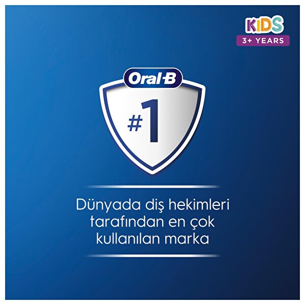 Oral-B D100 Vitality Lightyear Özel Seri Çocuklar İçin Ekstra Yumuşak Şarj Edilebilir Diş Fırçası