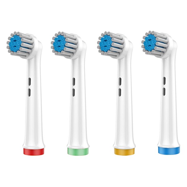 Denthauz Süper Set Sensetive - 3D Maxcare Oral-B Uyumlu Diş Fırçası Başlıkları - Fırça Koruma Kapağı
