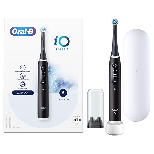 Oral-B iO 6 Smile Şarjlı Diş Fırçası - Siyah