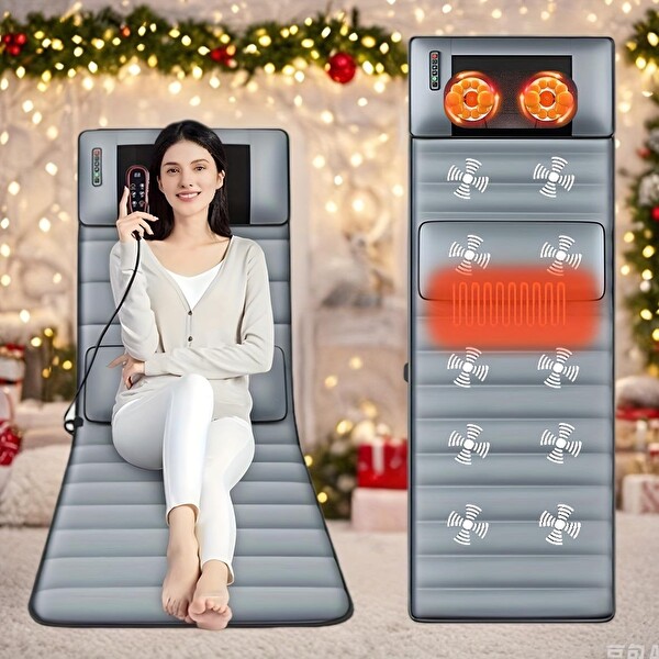 Valkyrie Tüm Vücut Masaj Yatağı Oturarak veya Yatarak Kullanım Titreşimli Isıtmalı 10 Bölge