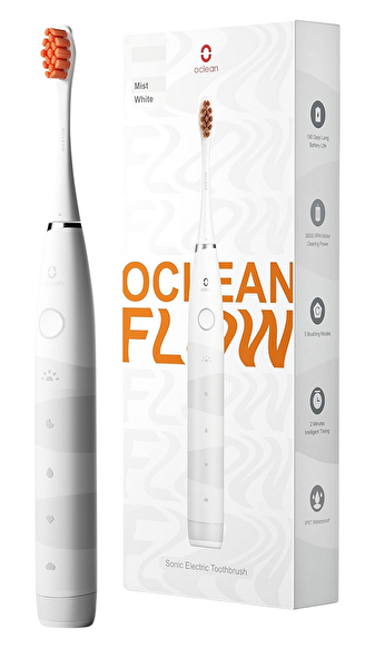 Oclean Flow Sonik Diş Fırçası Köpük Beyaz