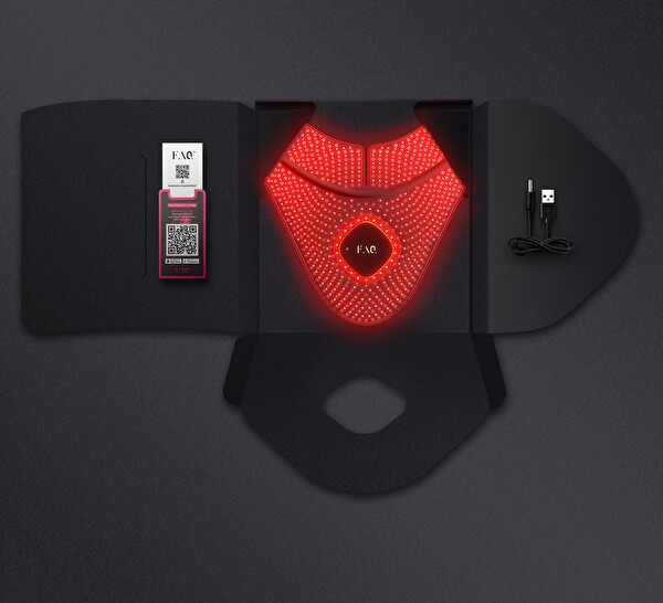 Foreo FAQ 211 Yaşlanma Karşıtı Boyun ve Dekolte LED Maskesi
