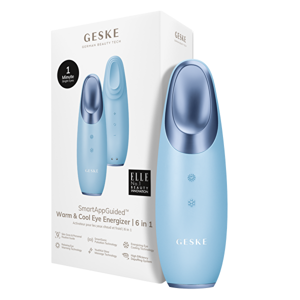 Geske Titreşimli Soğutma ve Isıtma Sağlayan Akıllı Göz Çevresi Mavi Masaj Cihazı | Warm & Cool Eye Energizer