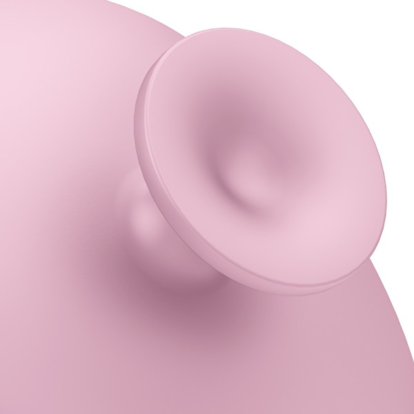 Geske Metal Detaylı Yumuşak Silikonlu Pembe Vücut Temizleme Fırçası | Body Brush