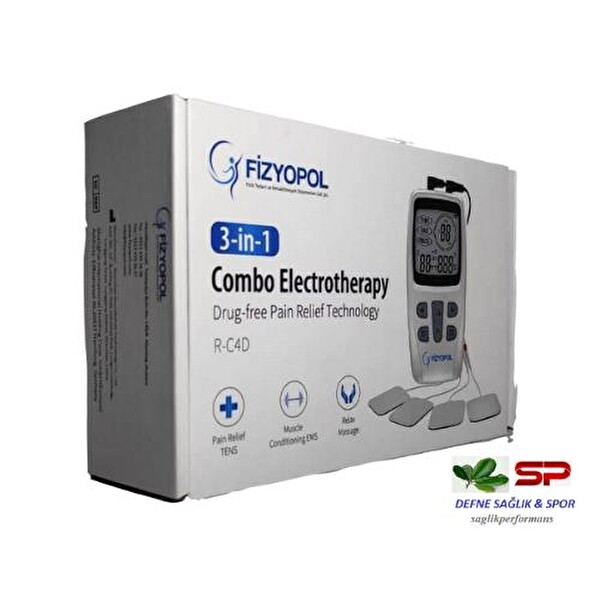 Fizyopol R-C4D TENS EMS Masaj Cihazı Dijital 2 Kanal 22 Program