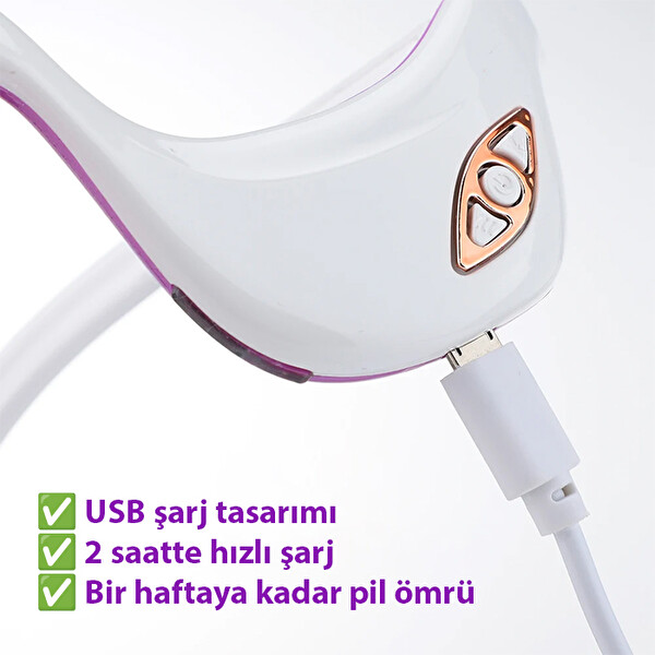 Ezere Göz Masaj Terapi Aleti Beyaz