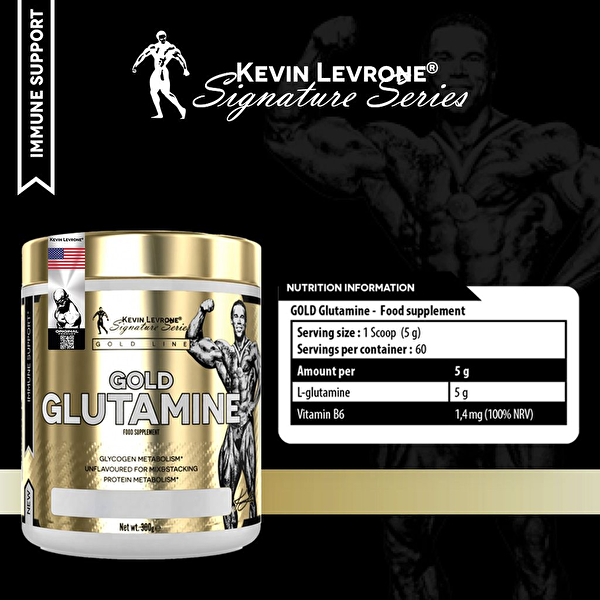 Kevin Levrone Gold Glutamine 300 GR Aromasız