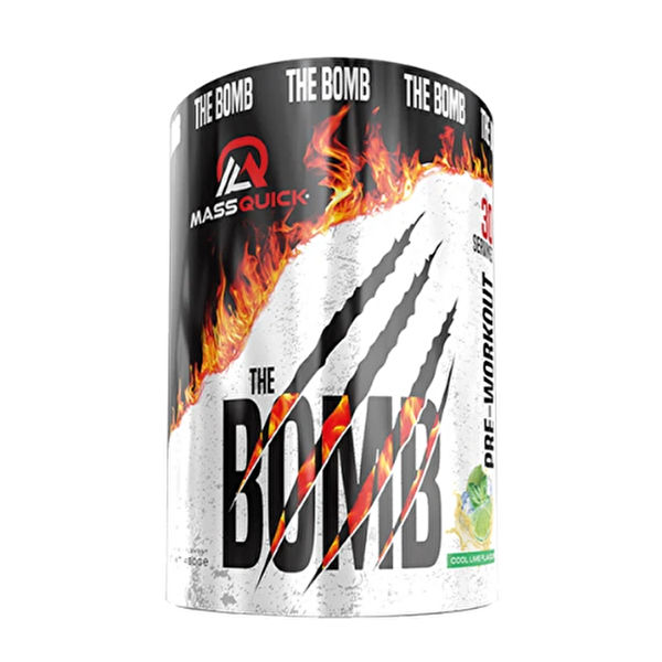 MassQuick The Bomb Pre-Workout 480 GR Cool Lime