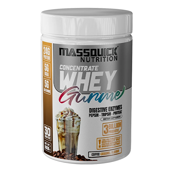 MassQuick Gurme Whey Protein Tozu 900 GR Kahve & Karamel