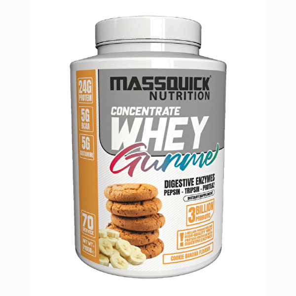 MassQuick Gurme Whey Protein Tozu 70 Servis Kuraiye & Muz