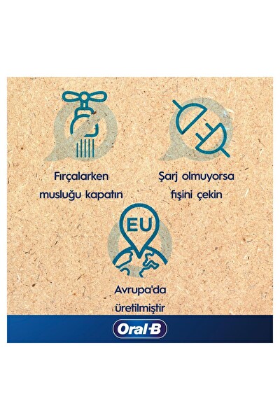 Oral-B Clean Pro Cross Action Şarlı Diş Fırçası Siyah