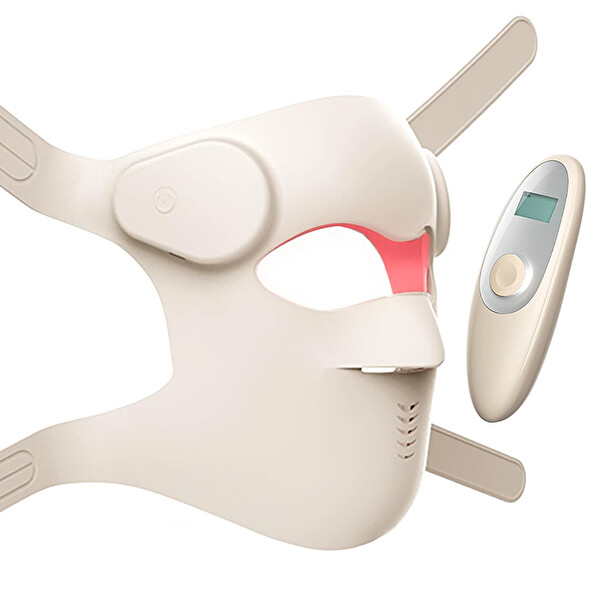 Ezere Yüz İçin Şarjlı 9 Modlu 480 Boncuklu Cilt Masajı Kızılötesi ve Kırmızı Işık Terapisi Maskesi Krem