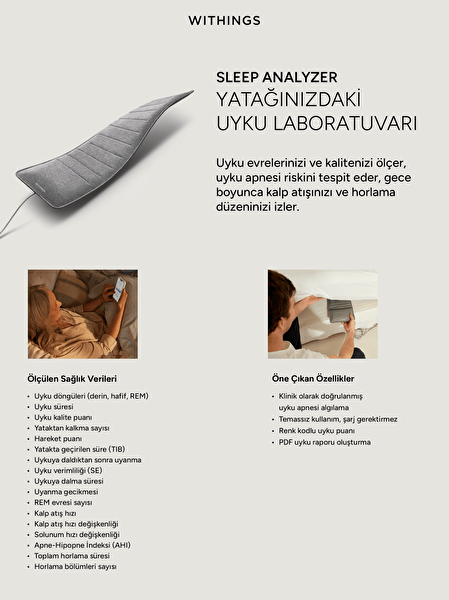 Withings BeamO SCT02 Medikal Destek Kişisel Check Up Cihazı