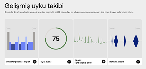 Withings WSM02 V1.0.0 Uyku Analizatörü Ve Apne Dedektörü Medikal Destek Aparatı