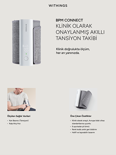 Withings WPM05 BPM Connect Tansiyon Aleti
