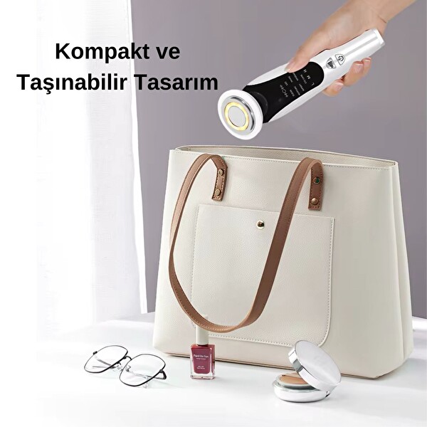 NPO AUHMA AHB-05 Sıkılaştırma Siyah Nokta Temizleme Göz Altı Bakımı 7’si 1 Arada Cilt Bakım Cihaz