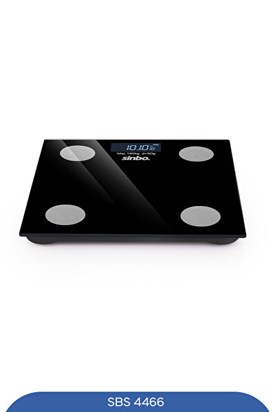 Sinbo SBS-4466 Akıllı Bluetooth Baskül Vücut Yağ - BMI Ölçer Mobil Uygulamalı
