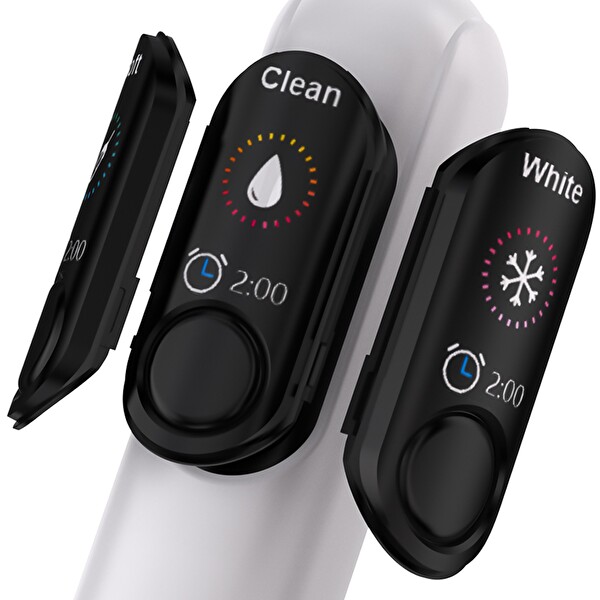 Mioji Oral B8 Care Şarj Edilebilir Diş Fırçası Beyaz - Toplam 4 Adet Fırça Başlık