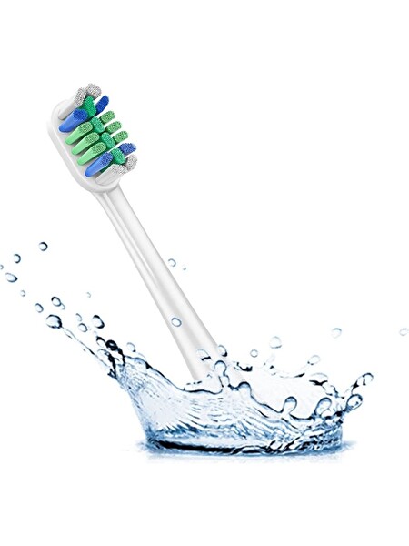 Rovexa V Clean Sonic Soft Temizlik - Philips Sonicare Uyumlu 12 Adet Yedek Başlık