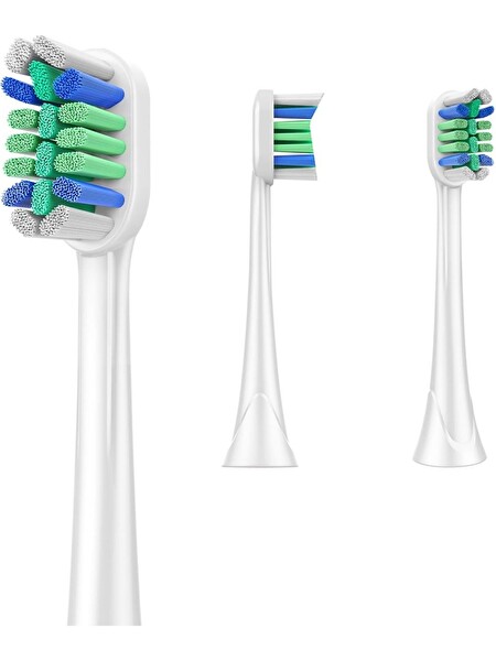 Rovexa V Clean Sonic Soft Temizlik - Philips Sonicare Uyumlu 8 Adet Yedek Başlık