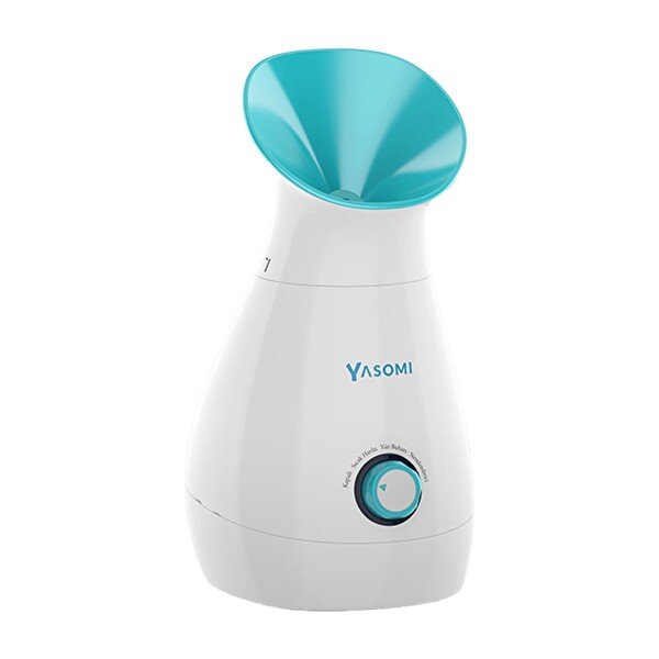 Yasomi NV8318 Aromaterapi 3ü1 arada Havlu Isıtıcı Cilt Nemlendirici ve Yüz Buharı Cihazı Mavi