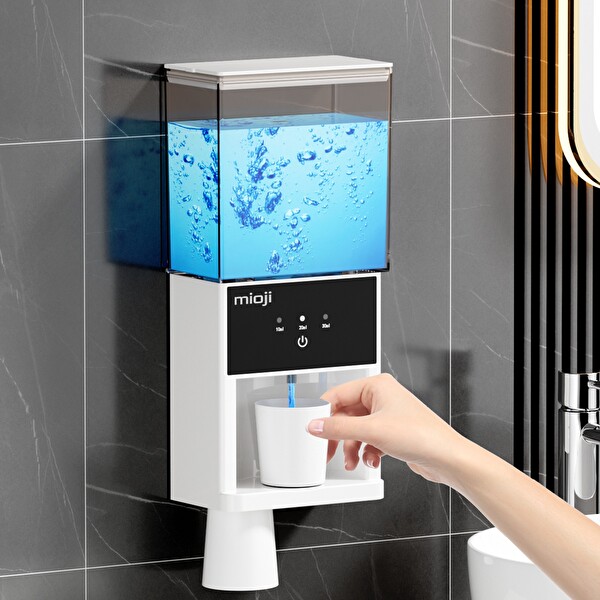 Mioji Mio G8 1200mAh Sensörlü Kablosuz 600 ML Diş Duşu Gargara Makinesi