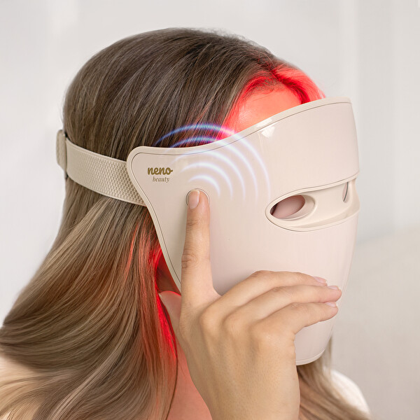 Neno Beauty Alva LED Yüz Maskesi - 4 Işık Teknolojili Premium Cilt Bakım Maskesi