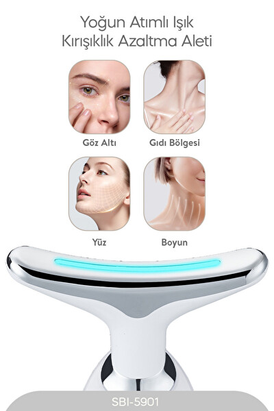 Sinbo SBI-5901 Yüz ve Boyun Bölgesi Sıkılaştırıcı - Beyaz