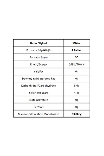 Bigjoy Kreatin Creabig Chew Vişne Aromalı Çiğnenebilir Tablet 120 Adet 30 Servis