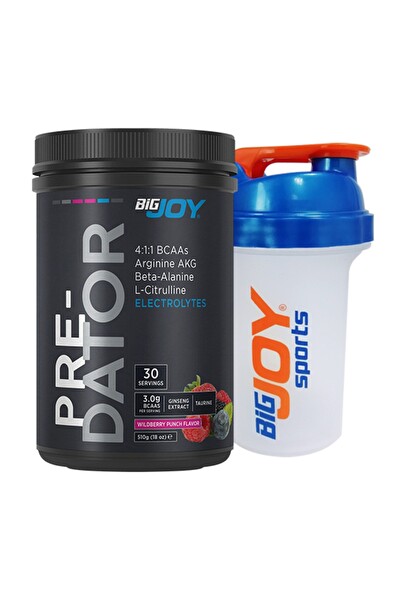 Preworkout Predator ORMAN MEYVELERİ Aromalı 510 gr 30 Servis Pre-Workout Advanced Blend