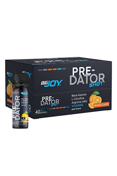 Predator Pre-workout 20' Li Shot Portakal 20×60ml Preworkout Güç Ve Aminoasit
