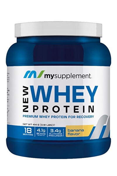 Mysupplement Premium Whey Protein Tozu Muz Aromalı 18 Servis 414 Gr