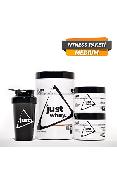 Just Nutrition Just Nutrition Fitness Paketi - Medium (Protein - BCAA - Creatine - 1 Hediye)