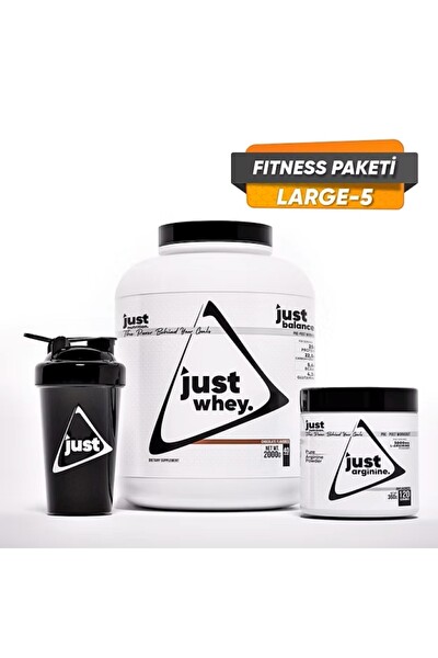Just Nutrition Fitness Paketi - Large 5 (Protein+Arginine+1 Hediye)