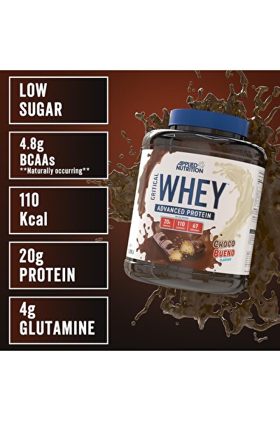 Critical Whey Protein 2000 Gr Choco Bueno 67 Servis