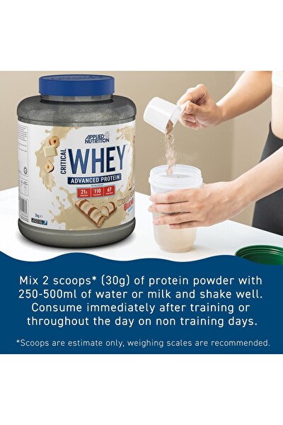 Critical Whey Protein 2000 Gr Choco Bueno 67 Servis