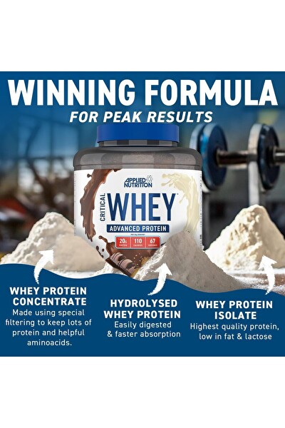 Critical Whey Protein 2000 Gr Choco Bueno 67 Servis