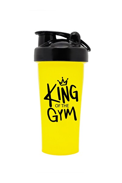 Cool Plastik Shaker King Of The Gym 650 CC Shaker Sarı