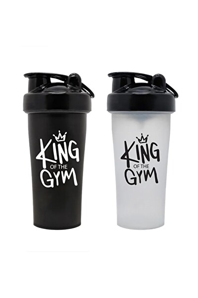 Cool Plastik Shaker King Of The Gym 650 CC (Siyah - Beyaz)