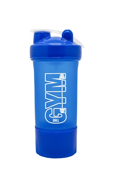 Cool Shaker Logo Smart Shaker 550 CC Toz Saklama Hazneli Mavi