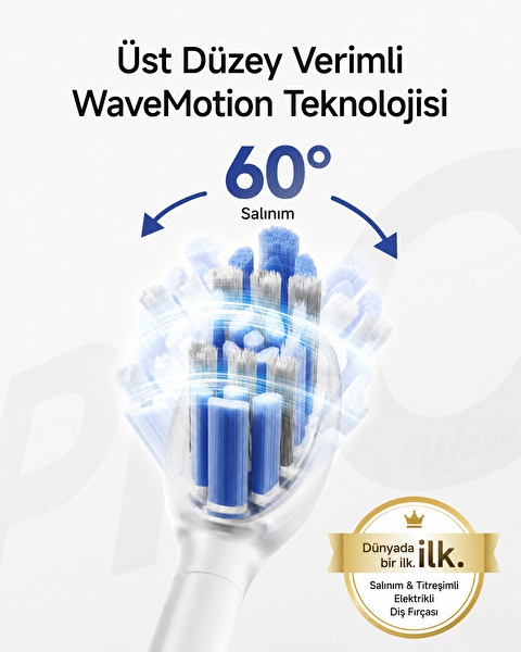 Laifen Wave PRO Transparan Elektrikli Diş Fırçası