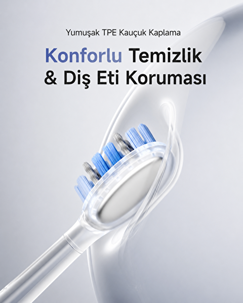 Laifen Wave PRO Cilalı Paslanmaz Çelik Elektrikli Diş Fırçası