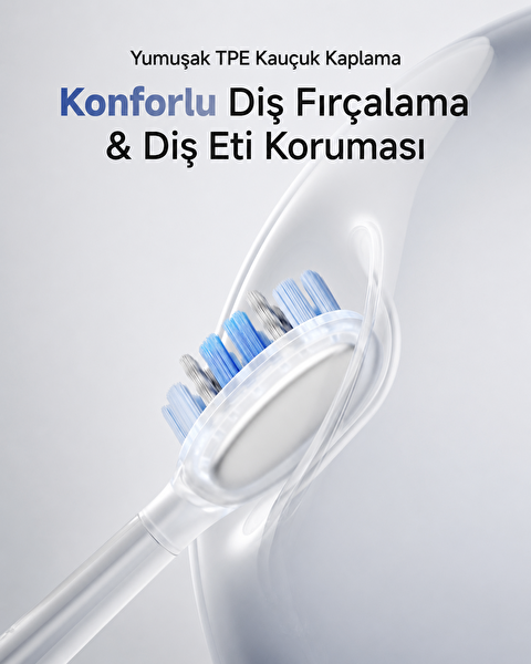 Laifen Wave PRO Orijinal Alüminyum Alaşım Elektrikli Diş Fırçası Açık Gri