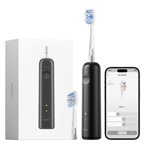 Laifen Wave PRO ABS Siyah Elektrikli Diş Fırçası