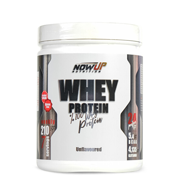 Nowup Nutrition %100 Whey Protein Aromasız 210 GR Saf Protein 25G