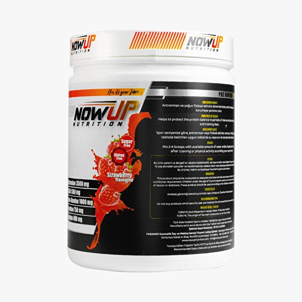 Nowup Nutrition Post-Workout Magic Effect Amino Asit 360G - Çilek Aromalı