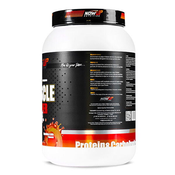 Nowup Nutrition Muscle Gainer Çikolata & Latte Aromalı - 1680 GR