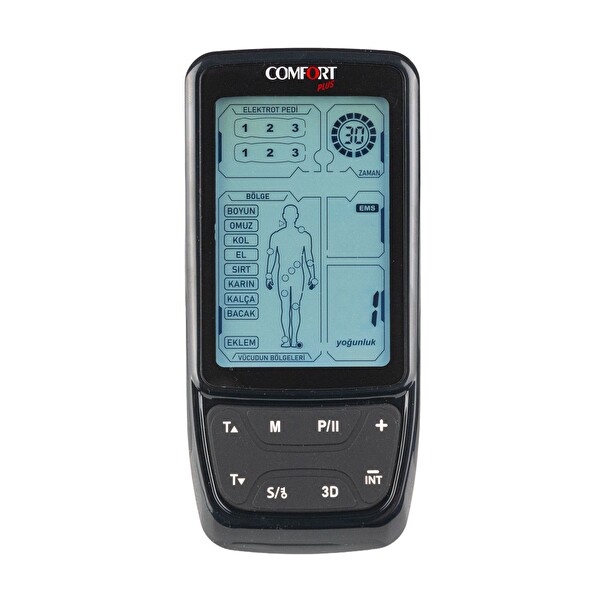 Comfort Plus R-C101J Şarjlı Portatif 3D Modlu Tens 3D Pedli Ems ve Masaj Cihazı